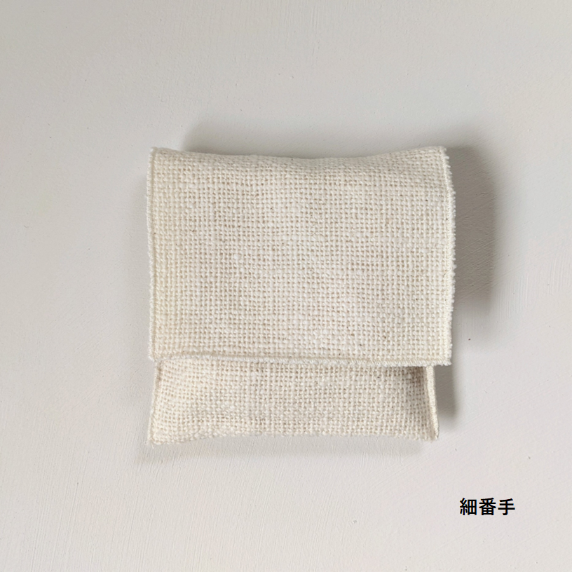 ミニポーチ オーガニックコットン 小さな小物入れ わたからつむぐ