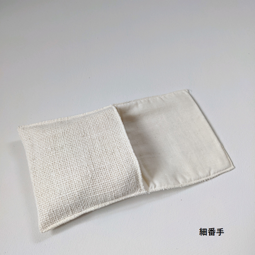 ミニポーチ オーガニックコットン 小さな小物入れ わたからつむぐ