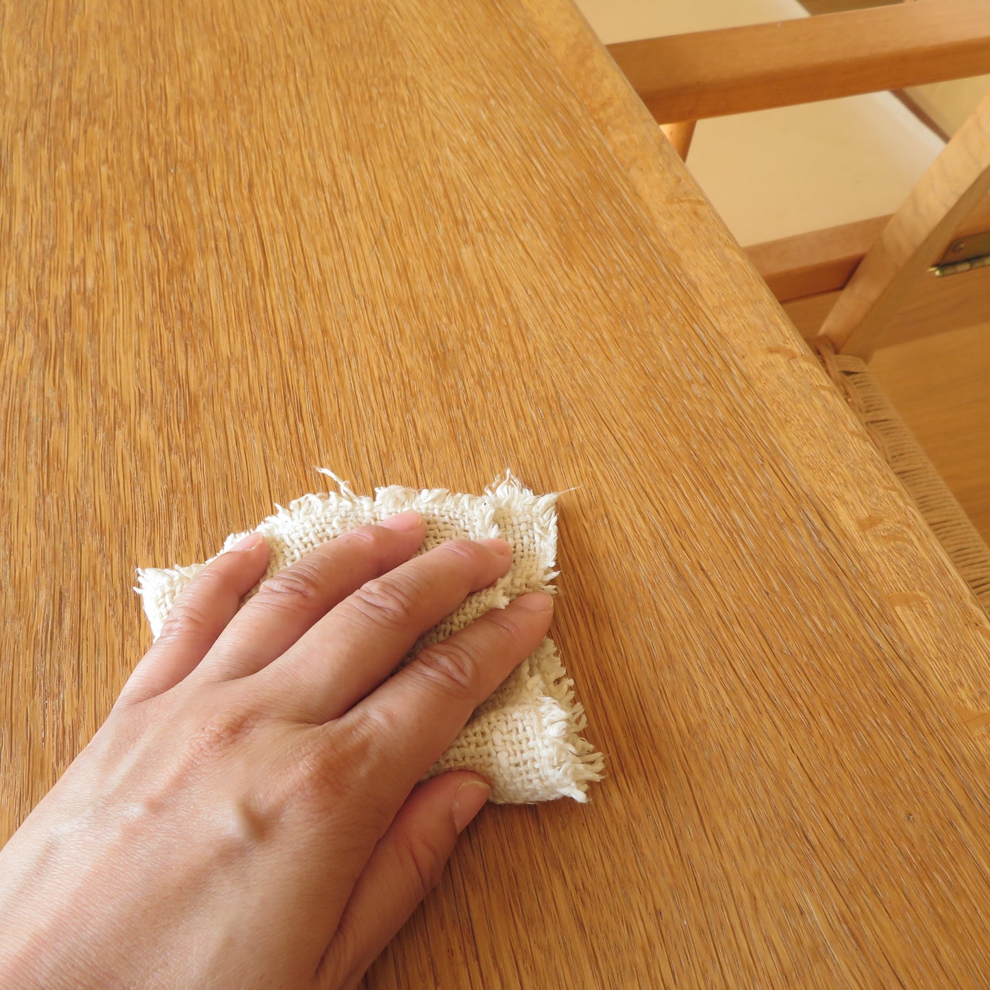 【お得セット】ガラ紡ふきん キッチンクロス マルチに使えるハンカチサイズ 3枚セット わたからつむぐ